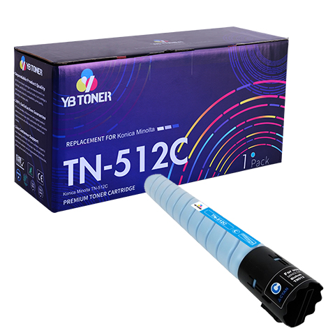 Konica Minolta TN512C Cyan Toner